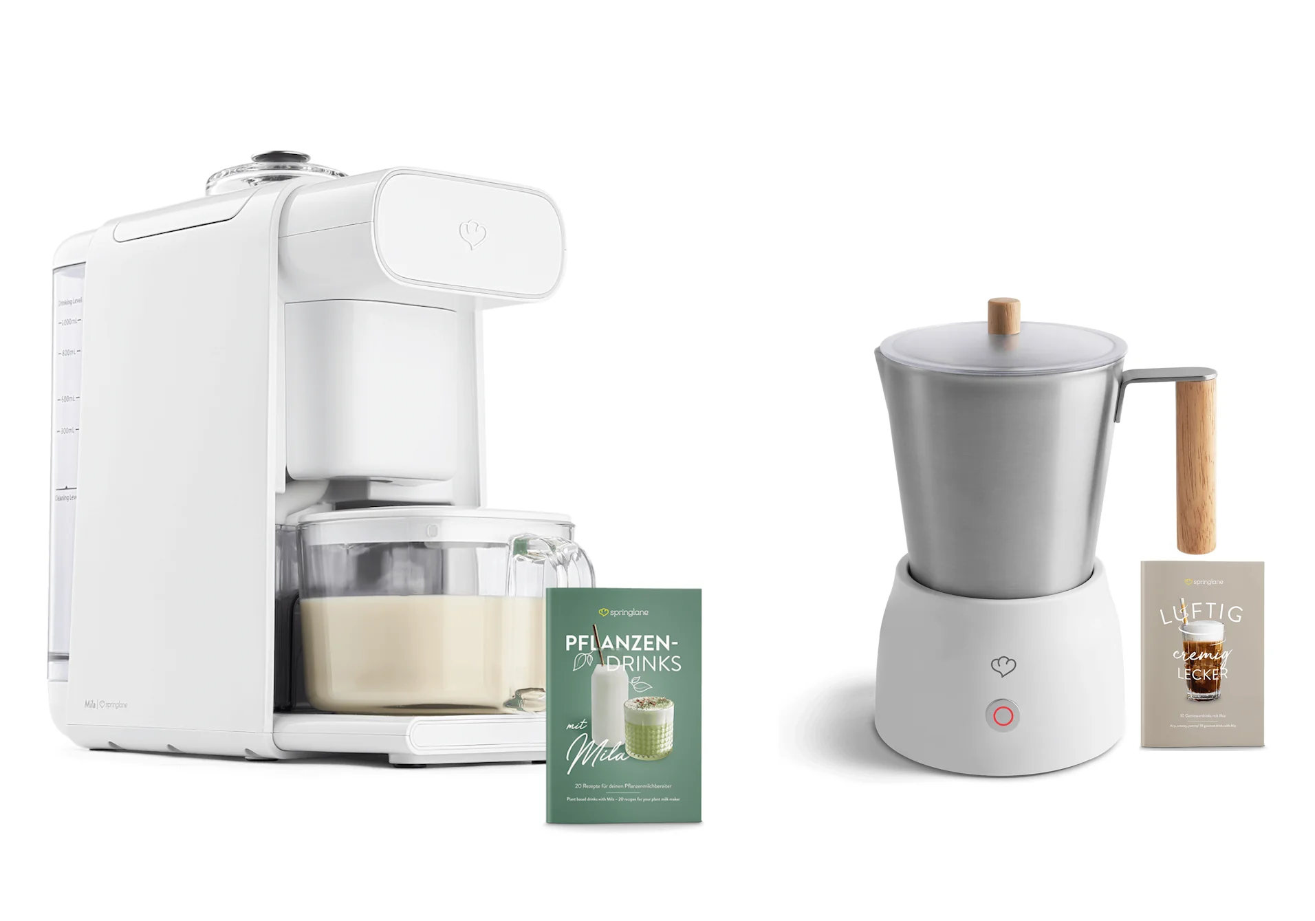 Pflanzenmilchbereiter & Milchaufschäumer